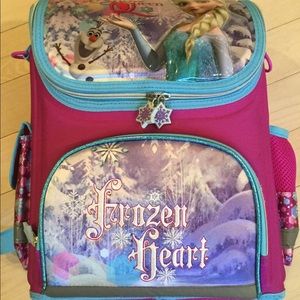 Kids Frozen heart bag pack